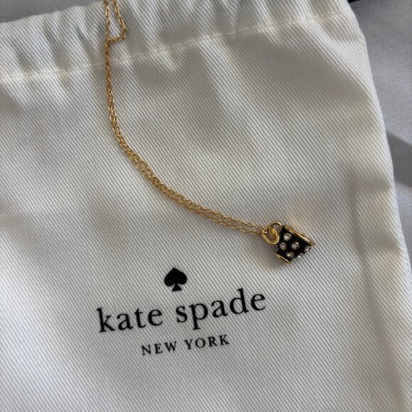 Kate spade tea cup necklace - Picture 1 of 5
